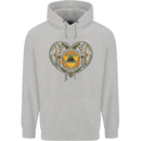 RPG Heart Role Play Games Dice Mens 80% Cotton Hoodie Sports Grey