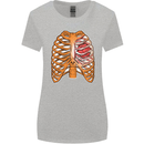 RPG Ribs Role Play Games Dice Womens Wider Cut T-Shirt Sports Grey