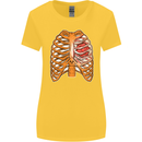 RPG Ribs Role Play Games Dice Womens Wider Cut T-Shirt Yellow