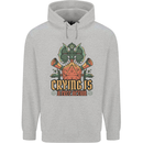 RPG Role Playing Games Crying Free Action Childrens Kids Hoodie Sports Grey