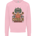 RPG Role Playing Games Crying Free Action Mens Sweatshirt Jumper Light Pink