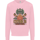 RPG Role Playing Games Crying Free Action Mens Sweatshirt Jumper Light Pink