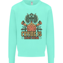 RPG Role Playing Games Crying Free Action Mens Sweatshirt Jumper Peppermint