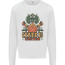 RPG Role Playing Games Crying Free Action Mens Sweatshirt Jumper White