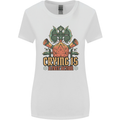 RPG Role Playing Games Crying Free Action Womens Wider Cut T-Shirt White