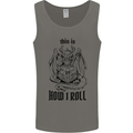 RPG This is How I Roll Role Play Dragon Dice Mens Vest Tank Top Charcoal