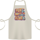 RV Live What You Love Motorhome Caravan Cotton Apron 100% Organic Natural