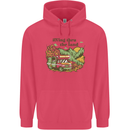 RVing Thru the Land RV Motorhome Camping Childrens Kids Hoodie Heliconia