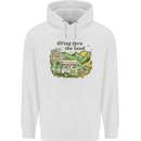 RVing Thru the Land RV Motorhome Camping Childrens Kids Hoodie White