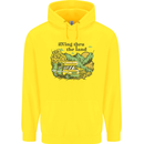 RVing Thru the Land RV Motorhome Camping Childrens Kids Hoodie Yellow