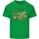 RVing Thru the Land RV Motorhome Camping Kids T-Shirt Childrens Irish Green