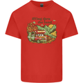 RVing Thru the Land RV Motorhome Camping Kids T-Shirt Childrens Red