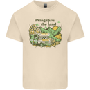 RVing Thru the Land RV Motorhome Camping Mens Cotton T-Shirt Tee Top Natural