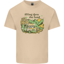 RVing Thru the Land RV Motorhome Camping Mens Cotton T-Shirt Tee Top Sand