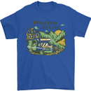 RVing Thru the Land RV Motorhome Camping Mens T-Shirt 100% Cotton Royal Blue