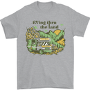 RVing Thru the Land RV Motorhome Camping Mens T-Shirt 100% Cotton Sports Grey