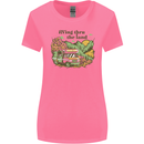 RVing Thru the Land RV Motorhome Camping Womens Wider Cut T-Shirt Azalea