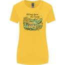 RVing Thru the Land RV Motorhome Camping Womens Wider Cut T-Shirt Yellow