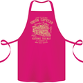 Railway Train Trainspotter Trianspotting Cotton Apron 100% Organic Pink