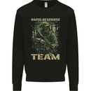 Rapid Response Team Special Forces Military Mens Sweatshirt Jumper Black