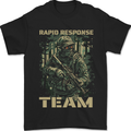 Rapid Response Team Special Forces Military Mens T-Shirt 100% Cotton Black