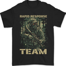 Rapid Response Team Special Forces Military Mens T-Shirt 100% Cotton Black