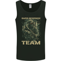 Rapid Response Team Special Forces Military Mens Vest Tank Top Black