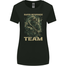 Rapid Response Team Special Forces Military Womens Wider Cut T-Shirt Black