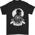 Raptor Jesus Funny Dinosaur T-Rex Atheist Mens T-Shirt 100% Cotton Black