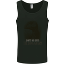 Rapture Don't Go Into the Long Grass Dinosaurs Mens Vest Tank Top Black