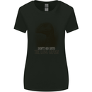 Rapture Don't Go Into the Long Grass Dinosaurs Womens Wider Cut T-Shirt Black