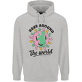 Rave Around the World Dance Music Acid Raver Childrens Kids Hoodie Sports Grey