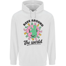Rave Around the World Dance Music Acid Raver Childrens Kids Hoodie White