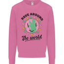 Rave Around the World Dance Music Acid Raver Mens Sweatshirt Jumper Azalea