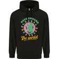Rave Around the World Dance Music Raver Acid Childrens Kids Hoodie Black