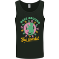 Rave Around the World Dance Music Raver Acid Mens Vest Tank Top Black