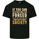 Re-enter Society Funny Gaming Gamer Kids T-Shirt Childrens Black