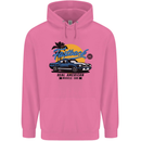 Real American Muscle Car Fastback Mens 80% Cotton Hoodie Azelea