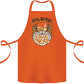 Real Beards Love Mead Funny Beer Alcohol Cotton Apron 100% Organic Orange
