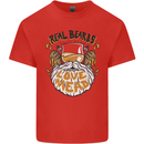 Real Beards Love Mead Funny Beer Alcohol Kids T-Shirt Childrens Red