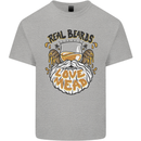 Real Beards Love Mead Funny Beer Alcohol Mens Cotton T-Shirt Tee Top Sports Grey
