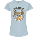 Real Beards Love Mead Funny Beer Alcohol Womens Petite Cut T-Shirt Light Blue