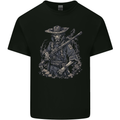 Rebel Zombie Soldier Demon Army Malitia Kids T-Shirt Childrens Black