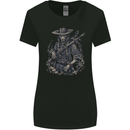 Rebel Zombie Soldier Demon Army Malitia Womens Wider Cut T-Shirt Black