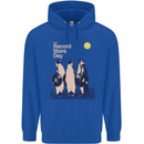 Record Store Day Vinyl Music Turntable Decks DJ Mens 80% Cotton Hoodie Royal Blue