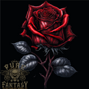 A Gothic Rose Goth Mens T-Shirt 100% Cotton