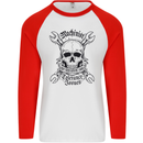 Machinist I Have Tolerance Issues Mens L/S Baseball T-Shirt White/Red