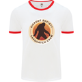 Bigfoot Society Sasquatch Crew Mens Ringer T-Shirt White/Red
