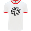 Thinking of You Voodoo Doll Mens Ringer T-Shirt White/Red