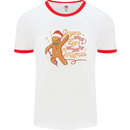 Gingers are for Life Funny Christmas Xmas Mens Ringer T-Shirt White/Red